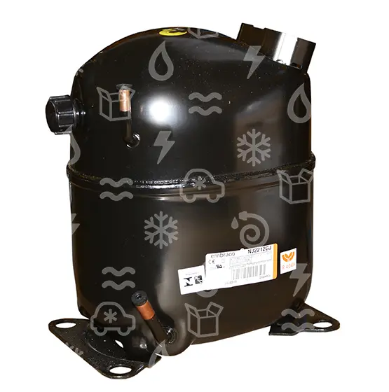 kompresor EMBRACO NJ2212GJ, s ventilem, LBP - R404A, 208-240V 60 Hz